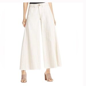 We The Free Cream super Wide Leg Pants jeans white boho hippie dawn to dusk